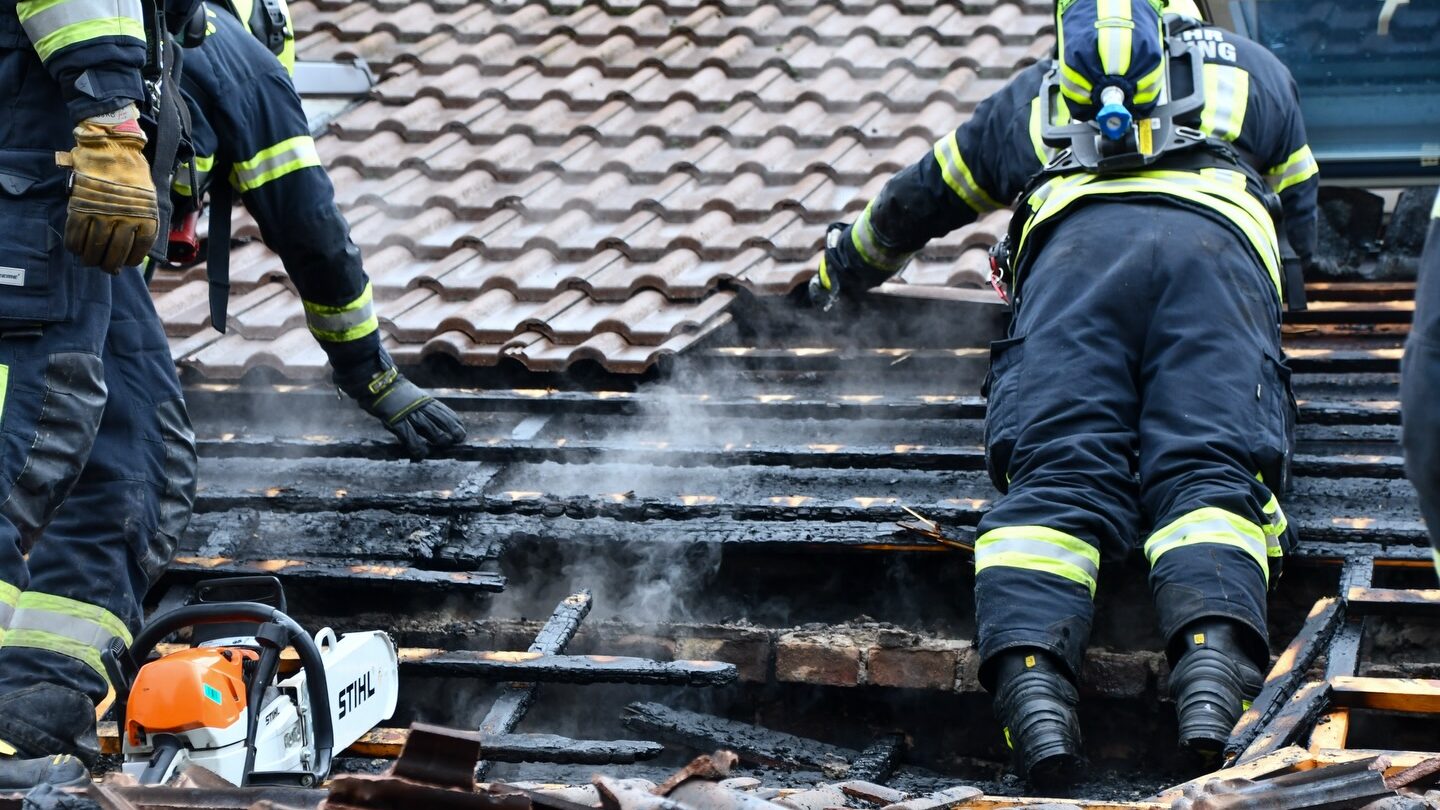 Dachstuhlbrand (Ebergassing)